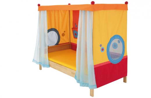 Himmelbett Matti gelb
